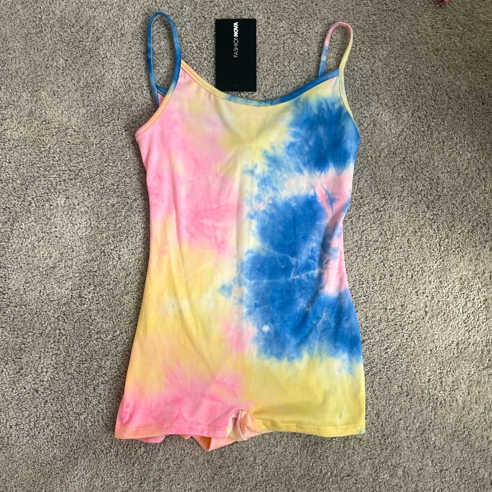 Tie Dye Romper